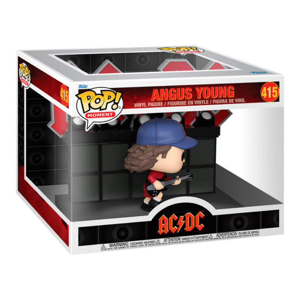 FUNKO POP MOMENT ROCKS AC/DC ANGUS YOUNG 415