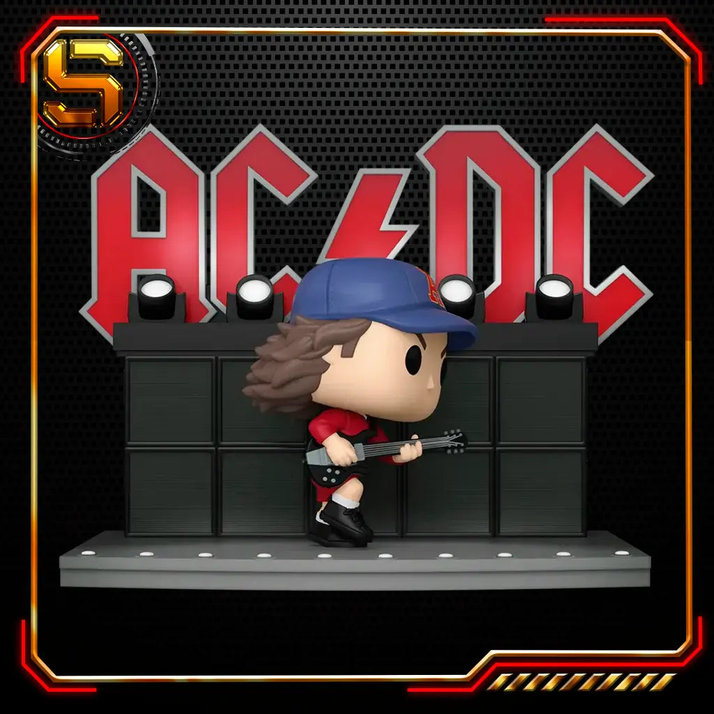 FUNKO POP MOMENT ROCKS AC/DC ANGUS YOUNG 415