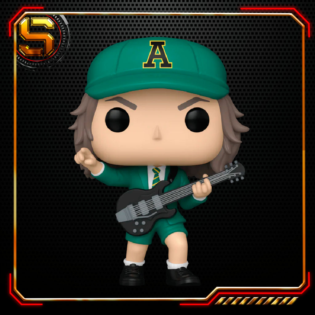 Funko Pop Rocks Ac/Dc Angus Young 411 El coleccionable perfecto para Fans