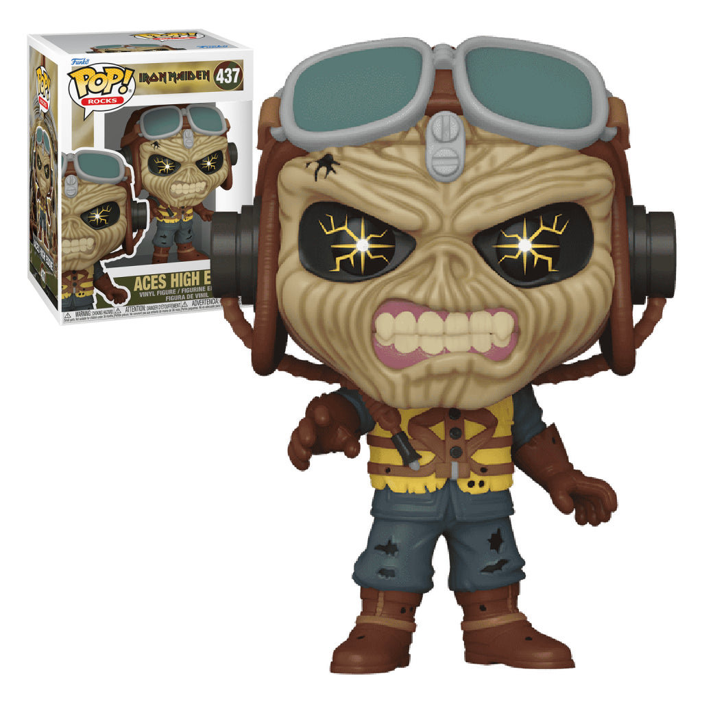 FUNKO POP ROCKS IRON MAIDEN ACES HIGH EDDIE 437