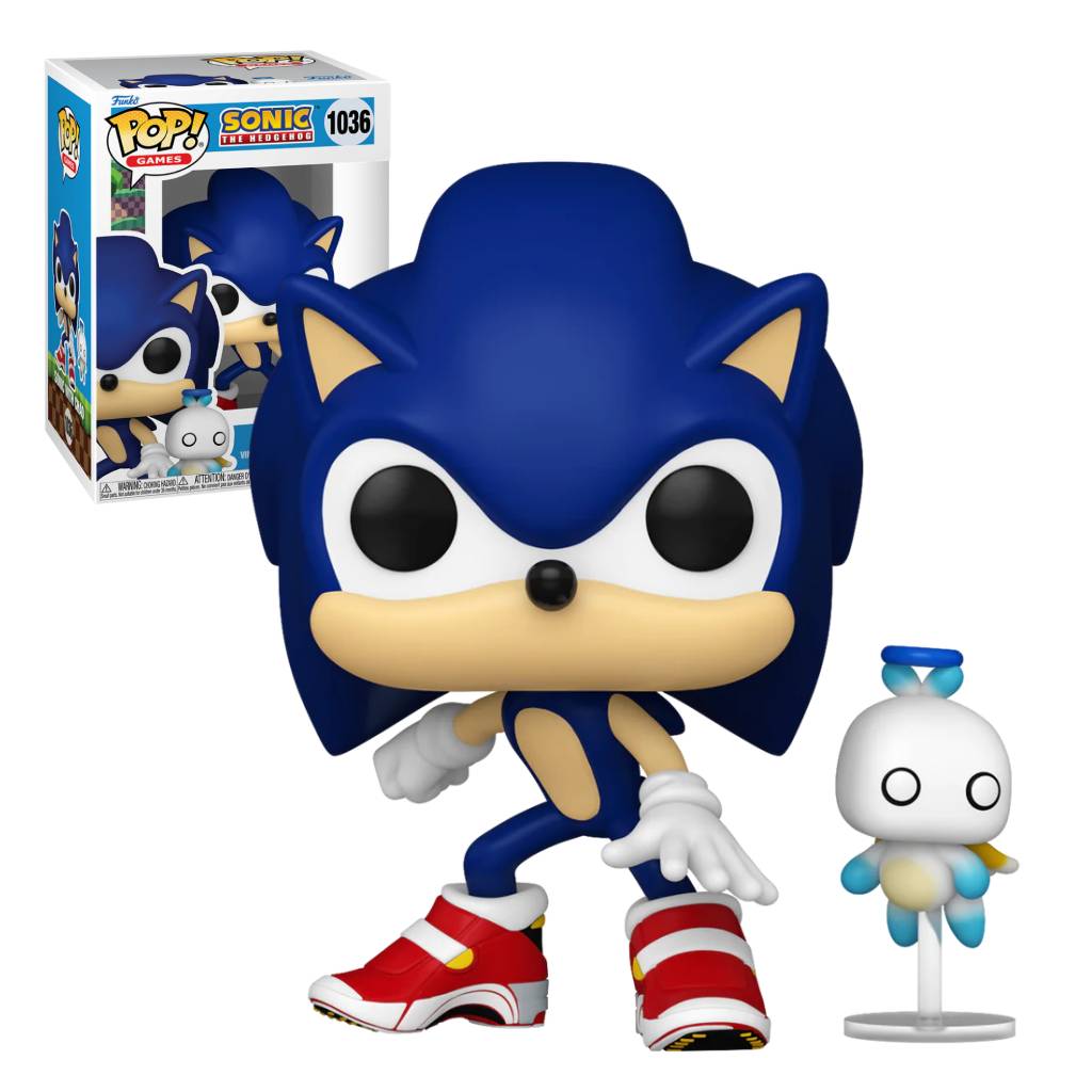 FUNKO POP GAMES SONIC THE HEDGEHOG SONIC WITH CHAO 1036