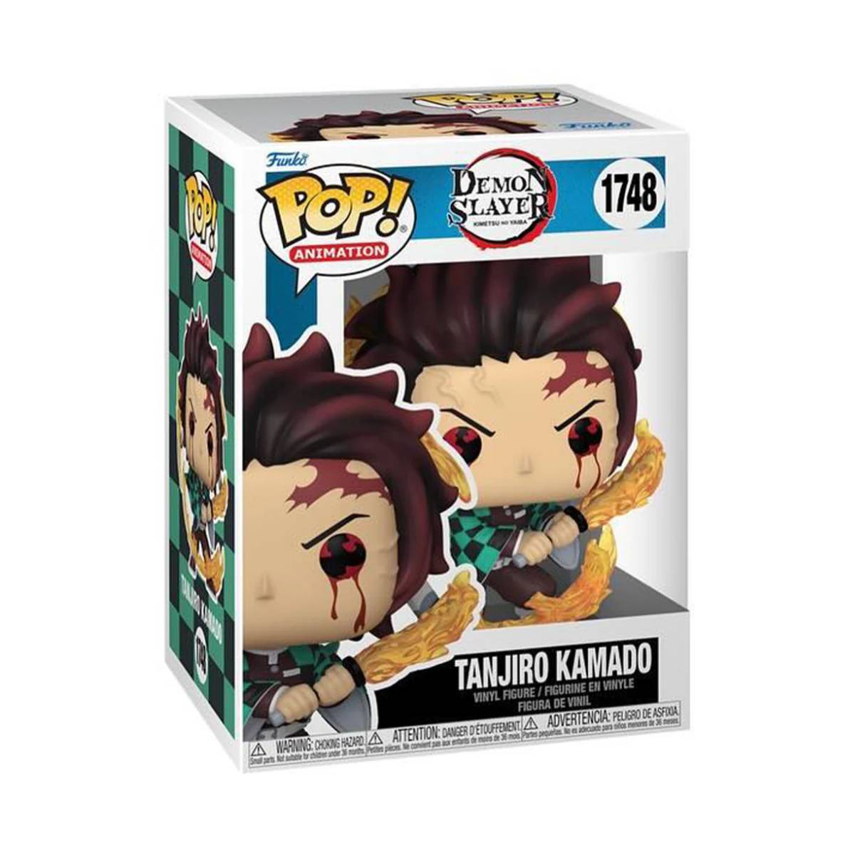 FUNKO POP ANIME DEMON SLAYER TANJIRO KAMADO (SUN BREATHING) 1748