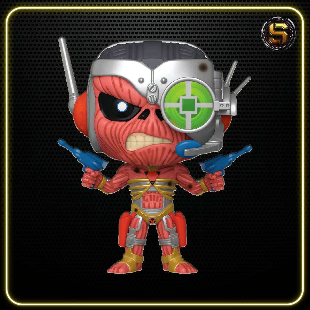 FUNKO POP ROCKS IRON MAIDEN CYBORG EDDIE 438