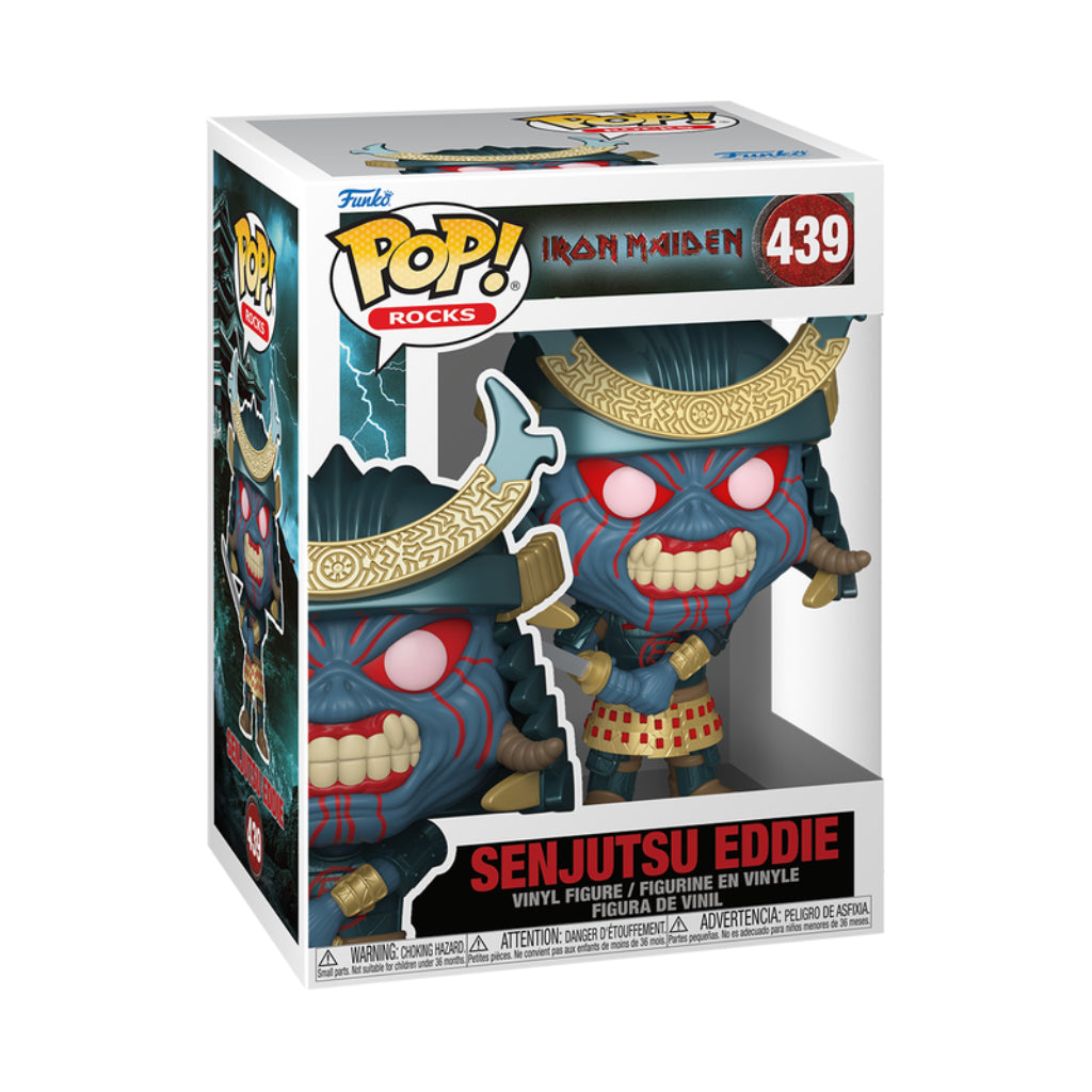 FUNKO POP ROCKS IRON MAIDEN SENJUTSU EDDIE 439