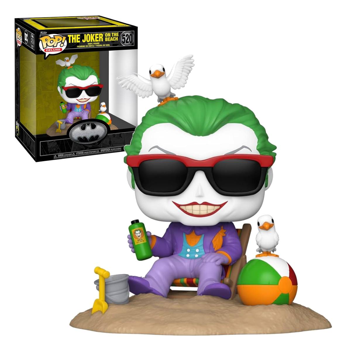 FUNKO POP DELUXE DC BATMAN THE JOKER ON THE BEACH 520