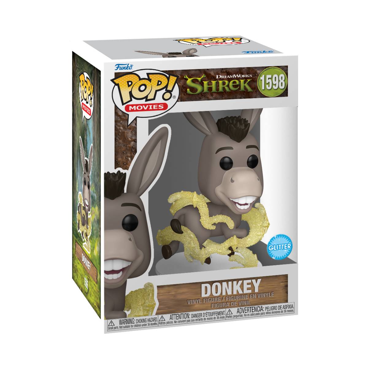 FUNKO POP MOVIES DREAMWORKS 30TH SHREK DONKEY 1598