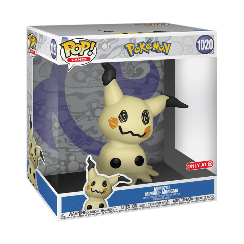 FUNKO POP JUMBO GAMES POKEMON MIMIKYU 1020