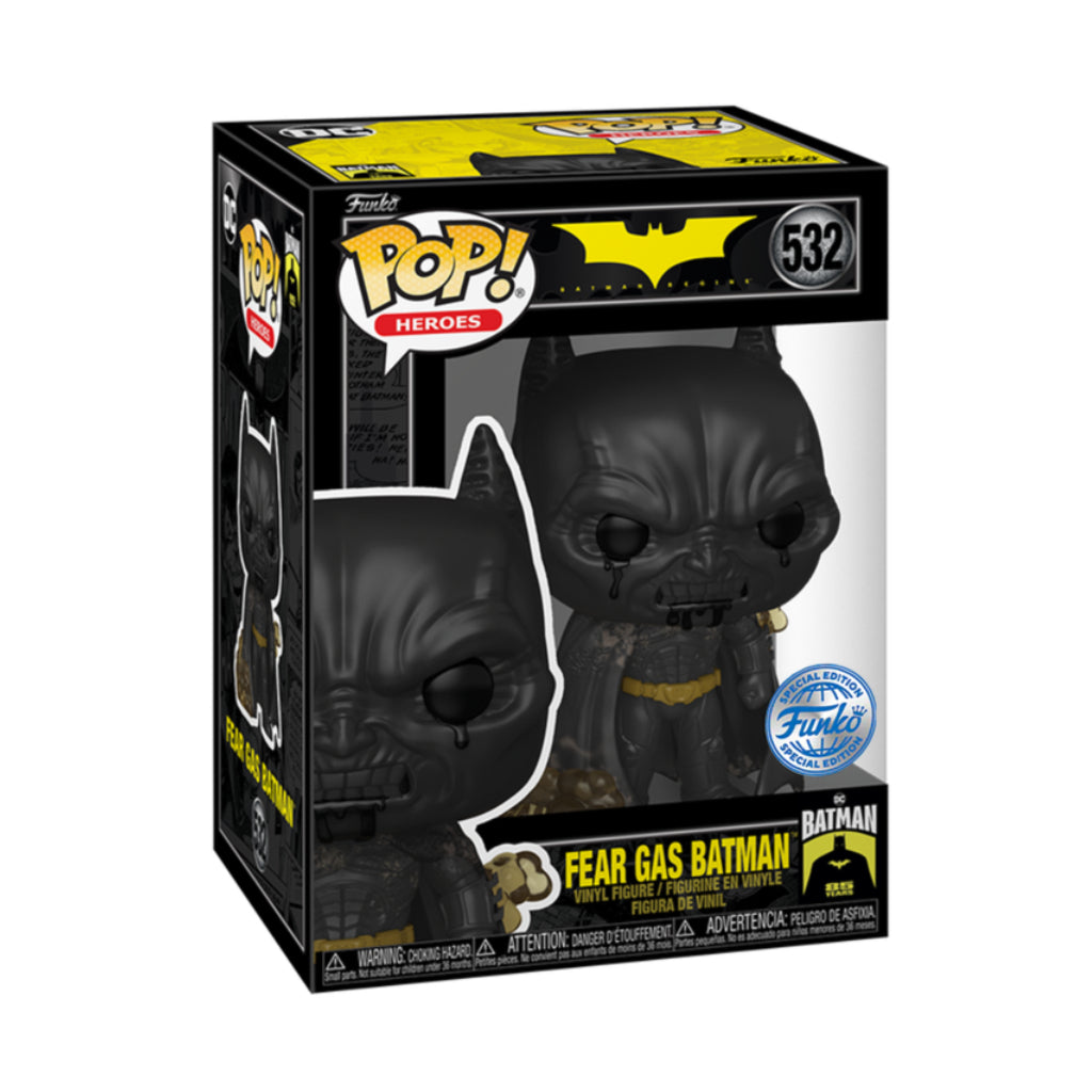 FUNKO POP DC MOVIES BATMAN 85 YEARS BATMAN BEGINS FEAR GAS BATMAN 532
