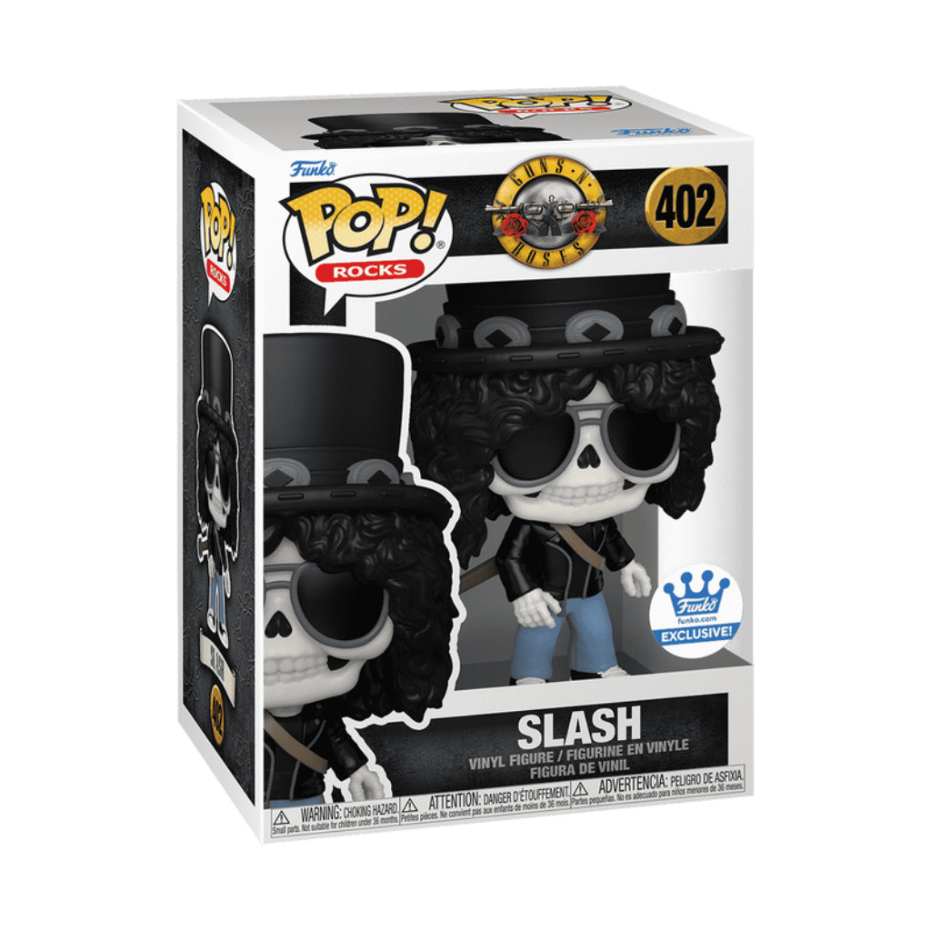 FUNKO POP ROCKS GUNS N ROSES SKELETON SLASH 402