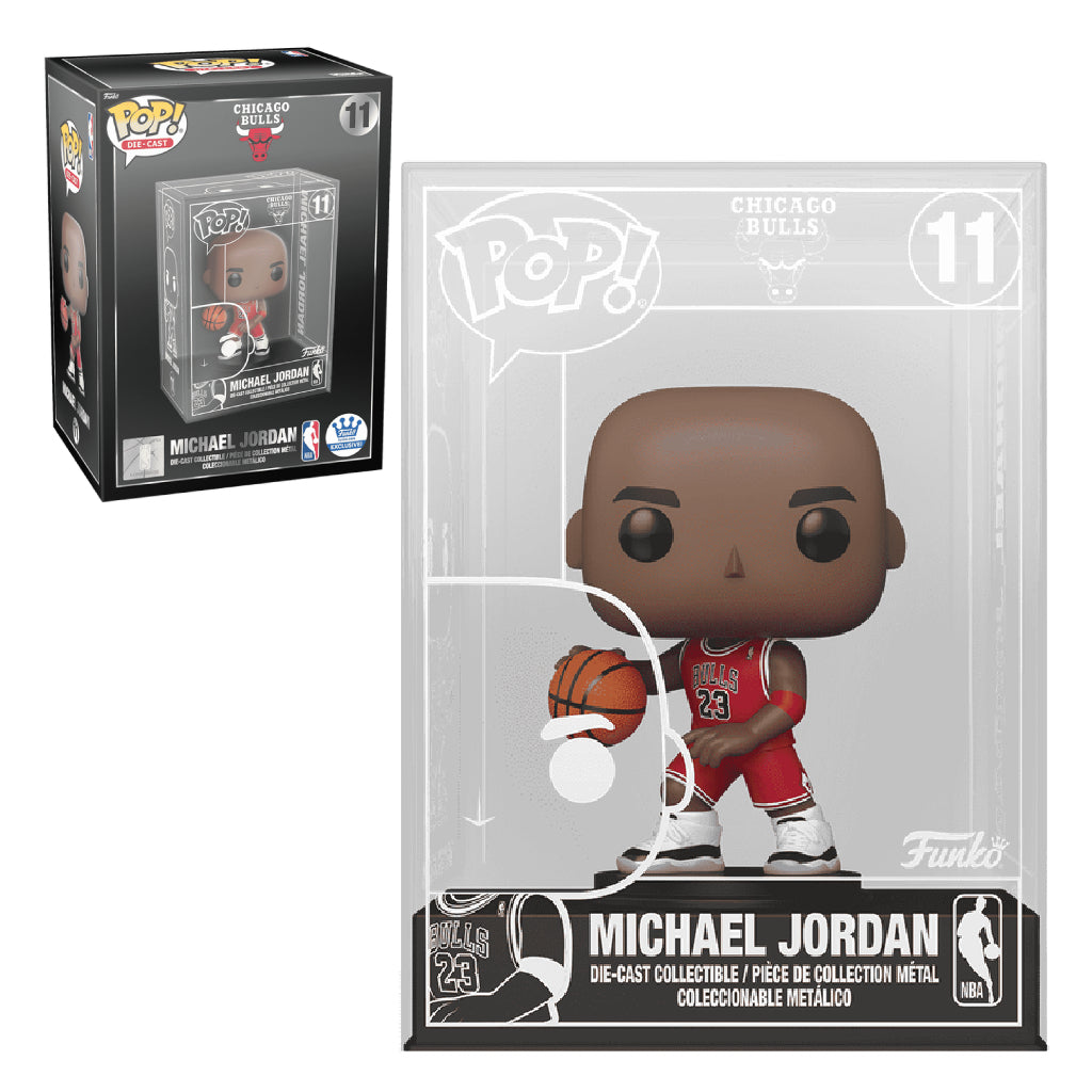 FUNKO POP DIECAST BASKETBALL NBA BULLS MICHAEL JORDAN 11