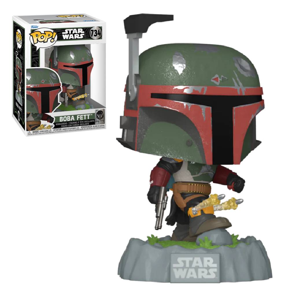 FUNKO POP STAR WARS BOBA FETT WITH ROCKETS 734