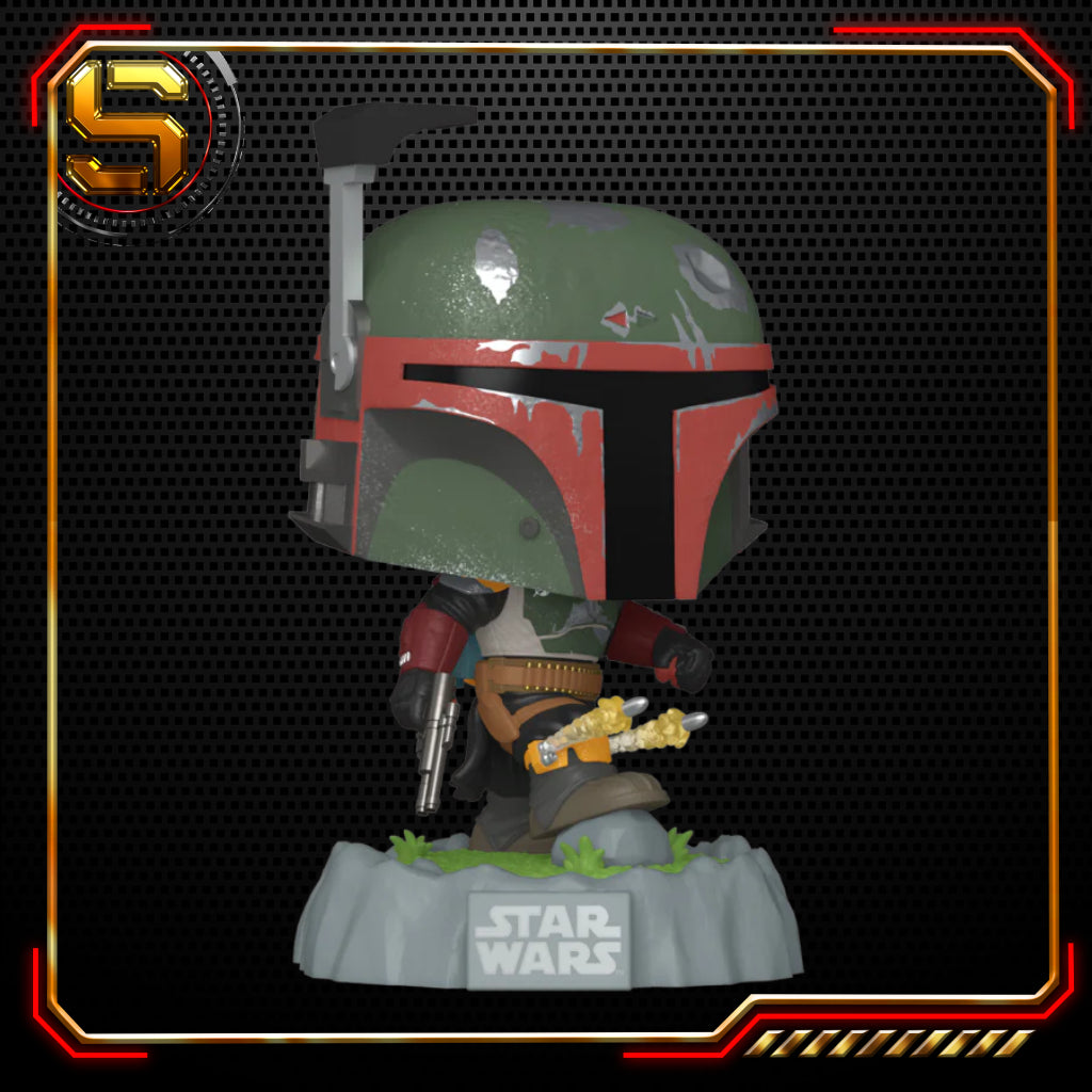 FUNKO POP STAR WARS BOBA FETT WITH ROCKETS 734