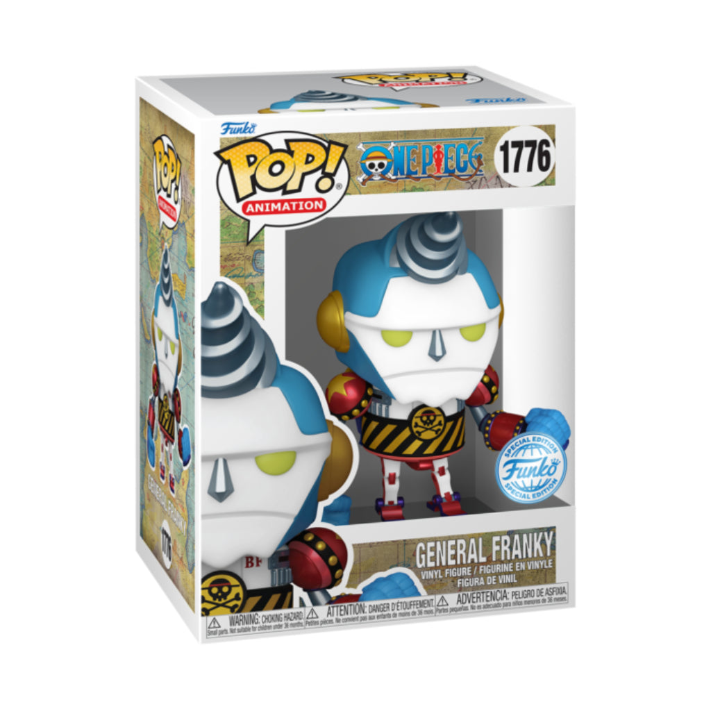 FUNKO POP ANIME ONE PIECE GENERAL FRANKY 1776