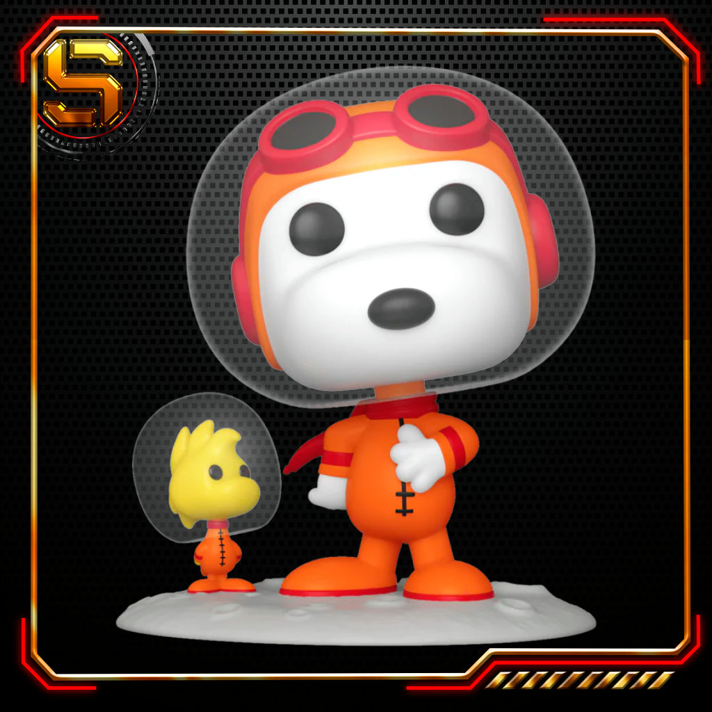 FUNKO POP TV PEANUTS ASTRONAUT SNOOPY AND WOODSTOCK 1679