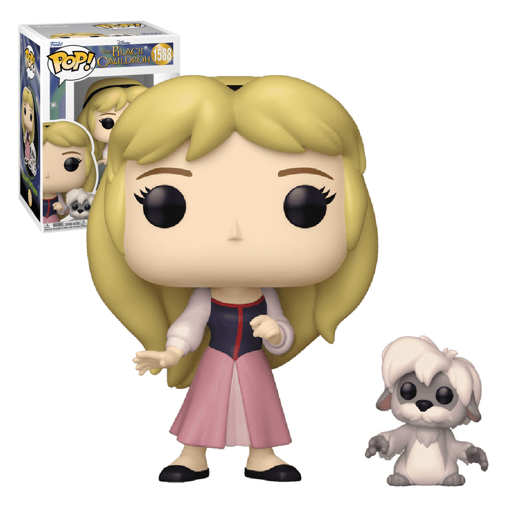FUNKO POP DISNEY THE BLACK CAULDRON EILONWY WITH GURGI 1588