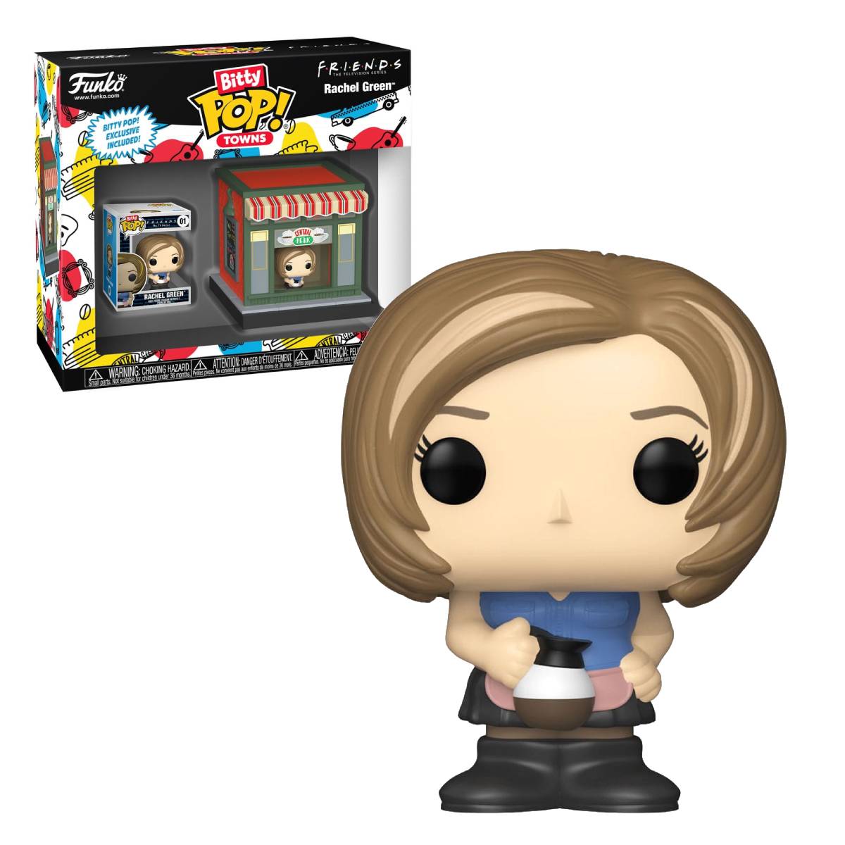 FUNKO BITTY POP TOWN FRIENDS RACHEL AT CENTRAL PERK