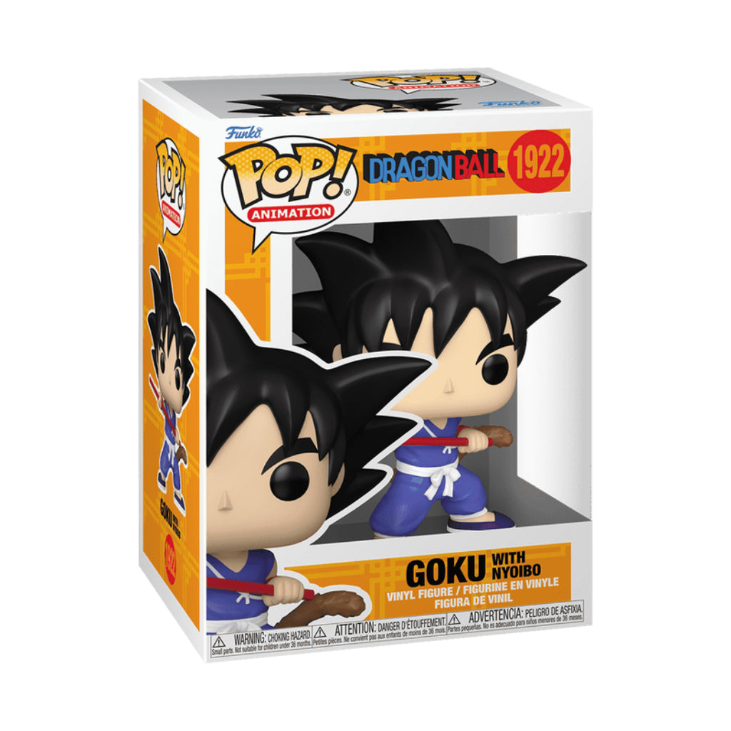 FUNKO POP ANIME DRAGON BALL GOKU WITH NYOIBO 1922