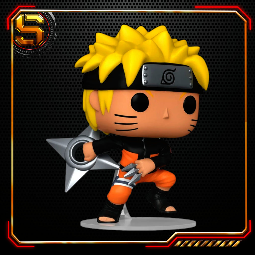 FUNKO POP ANIME NARUTO SHIPPUDEN NARUTO WITH SHURIKEN 1843