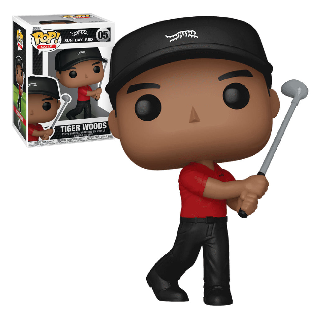 FUNKO POP GOLF SUN DAY RED TIGER WOODS 05