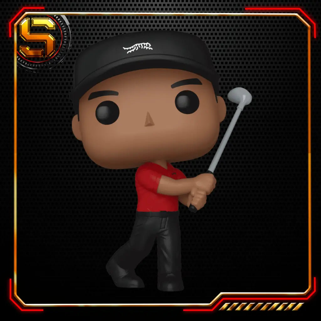 FUNKO POP GOLF SUN DAY RED TIGER WOODS 05