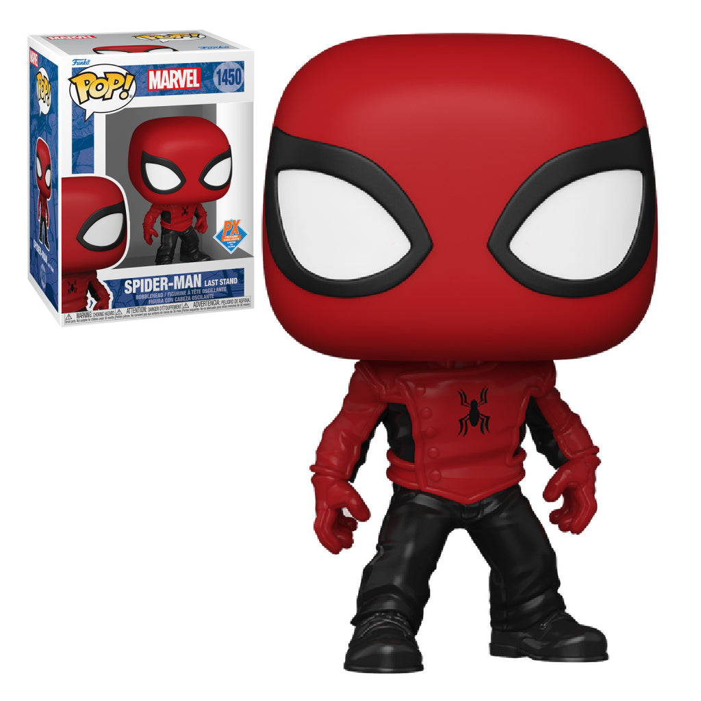FUNKO POP MARVEL COMICS SPIDERMAN LAST STAND 1450