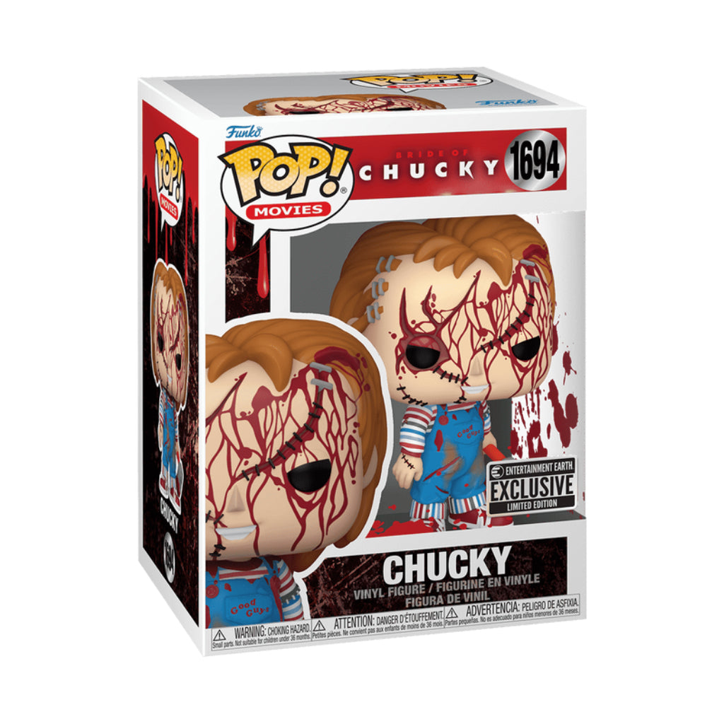 FUNKO POP MOVIES BRIDE OF CHUCKY CHUCKY (BLOODY) 1694