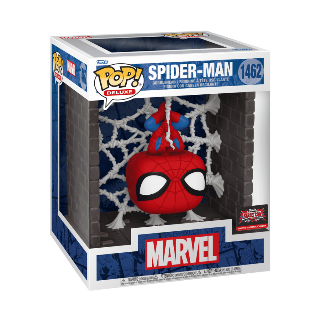 FUNKO POP DELUXE MARVEL SPIDERMAN SPIDERMAN WEBBED 1462