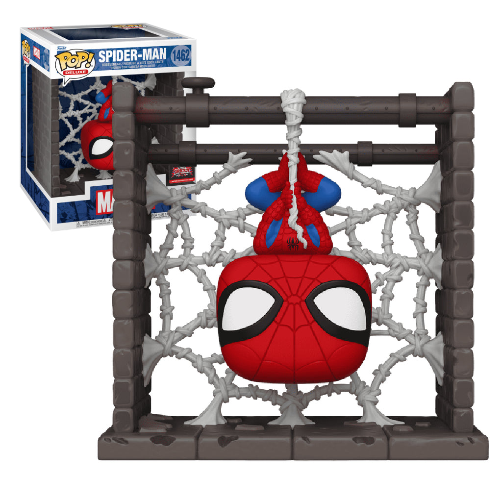 FUNKO POP DELUXE MARVEL SPIDERMAN SPIDERMAN WEBBED 1462