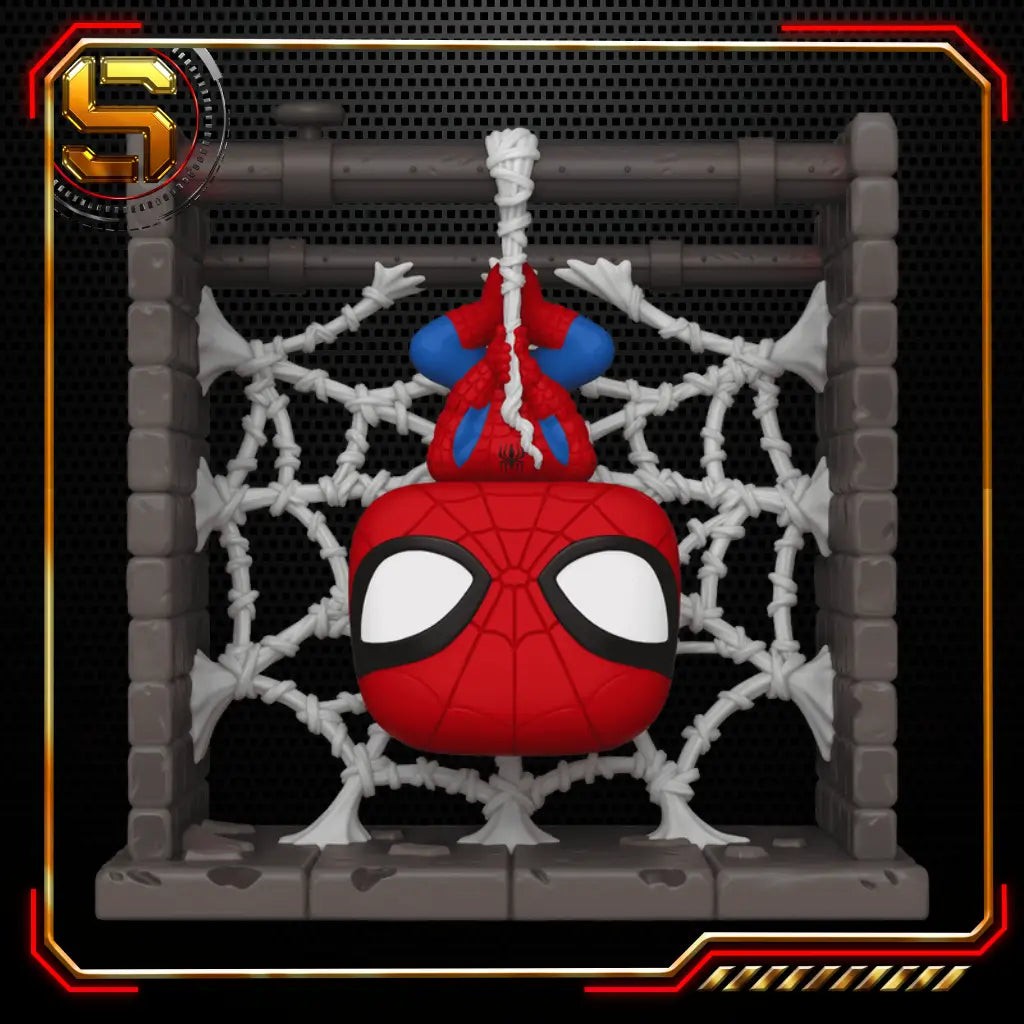FUNKO POP DELUXE MARVEL SPIDERMAN SPIDERMAN WEBBED 1462