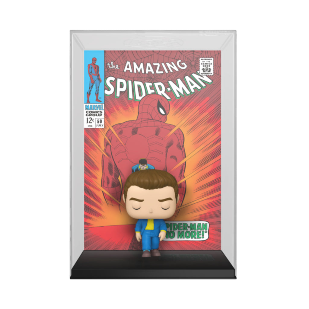 FUNKO POP COMIC COVER MARVEL AMAZING SPIDERMAN PETER PARKER 64