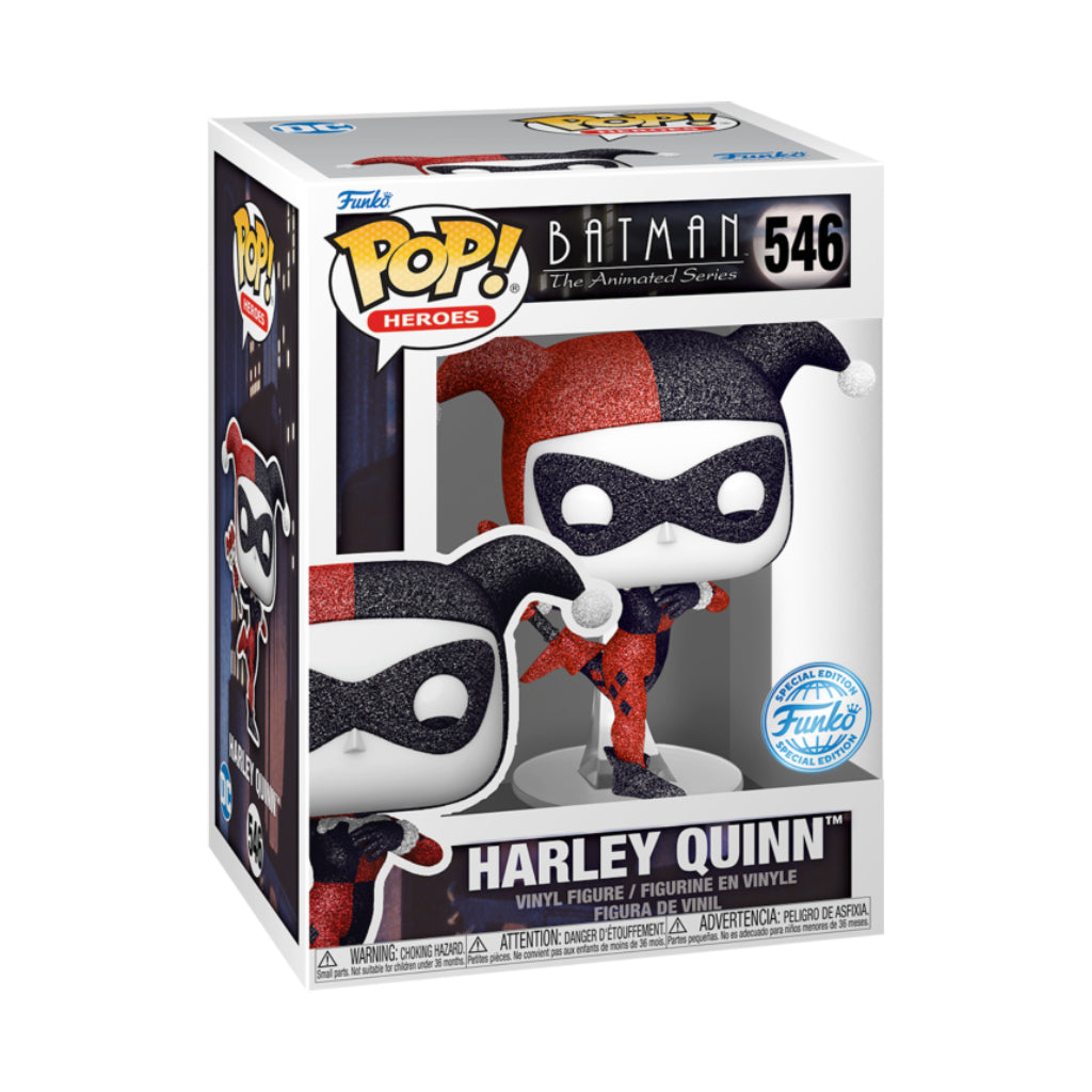FUNKO POP DC ANIMATION BATMAN ANIMATED SERIES HARLEY QUINN (GLT) 546