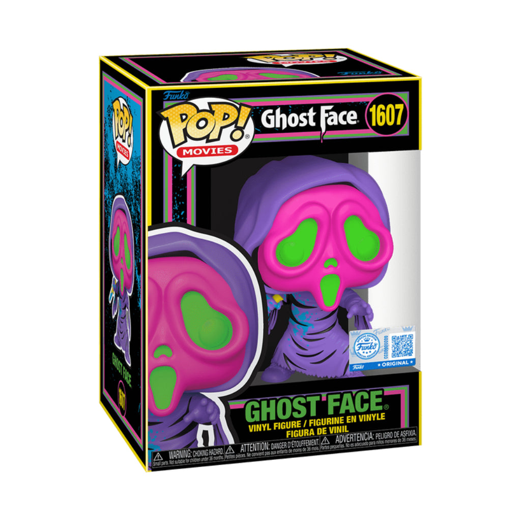 FUNKO POP MOVIES SCREAM GHOST FACE (BLKLT) 1607