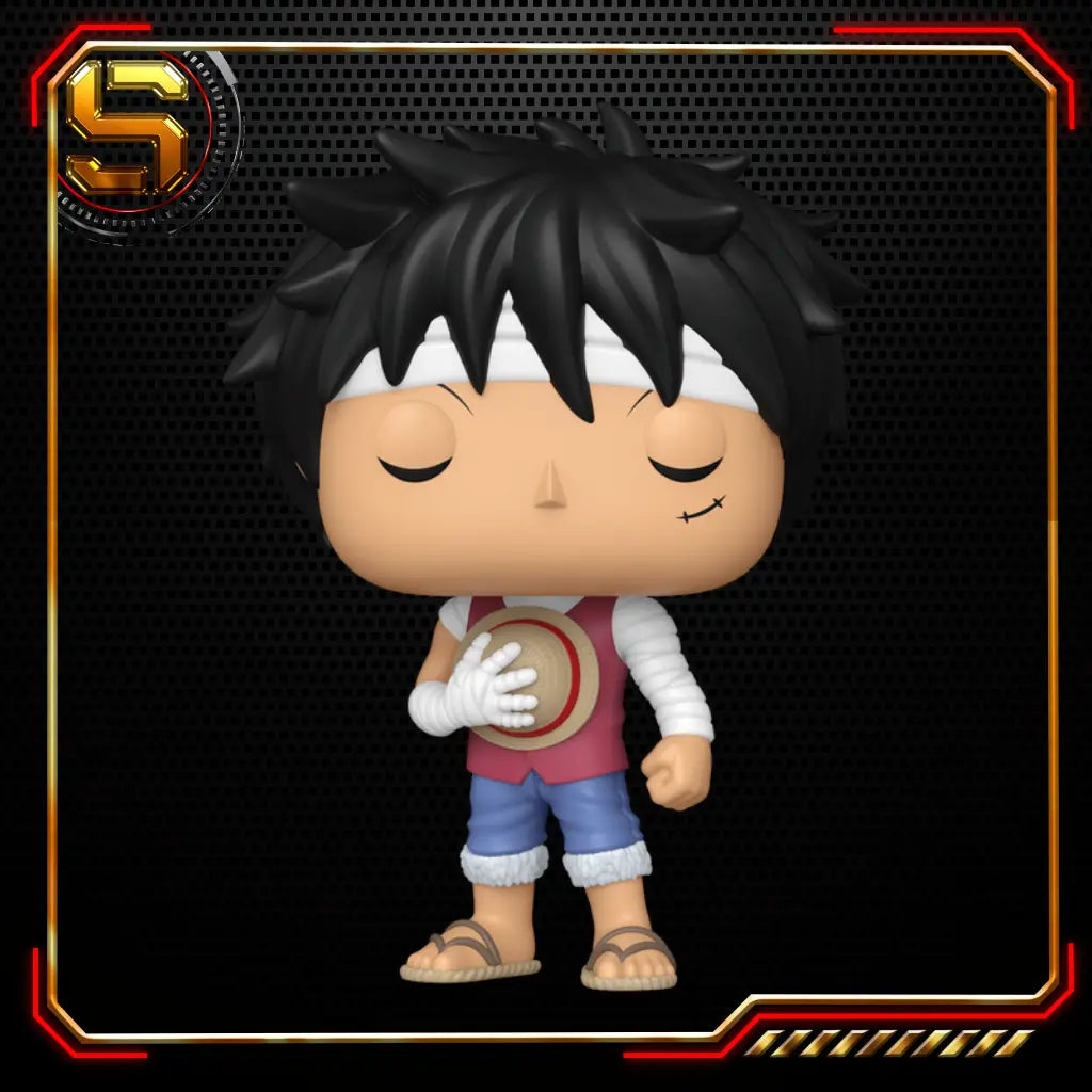 FUNKO POP ANIME ONE PIECE MONKEY D LUFFY MARINEFORD MEMORIAL 1877