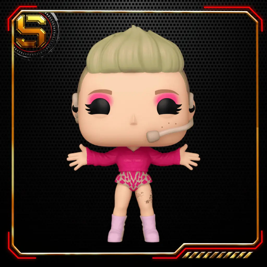 FUNKO POP ROCKS PINK TRUSTFALL 459