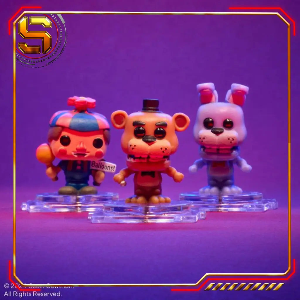 FUNKO BITTY POP GAMES FIVE NIGHTS AT FREDDYS FREDDY AND BONNIE 2 PACK