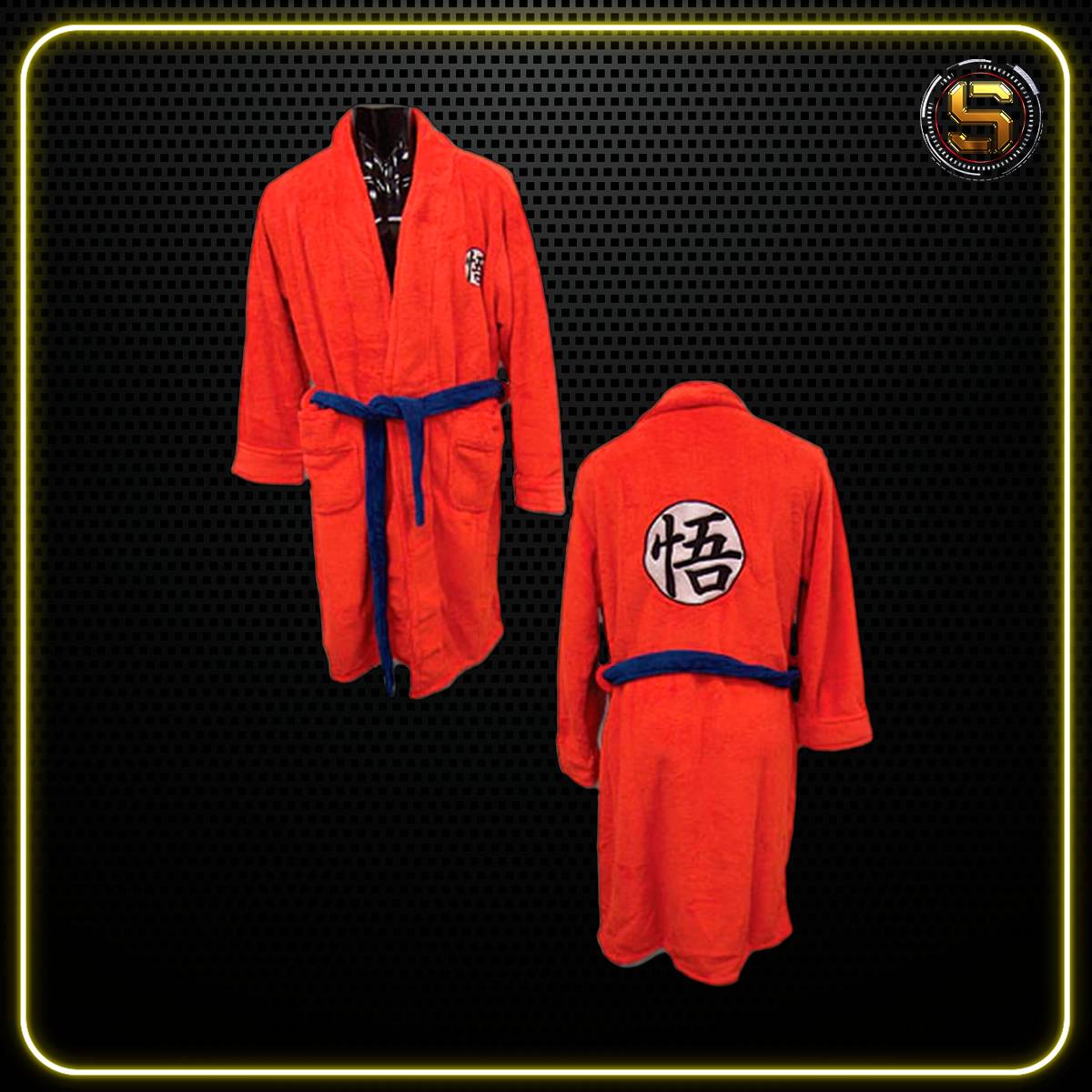 Red Robe Goku Ge Bata Anime Dragon Ball Z Goku Bath Robe El coleccionable perfecto ...