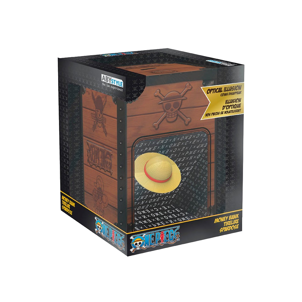 ABYSSE BANK ANIME ONE PIECE STRAW HAT COIN BANK