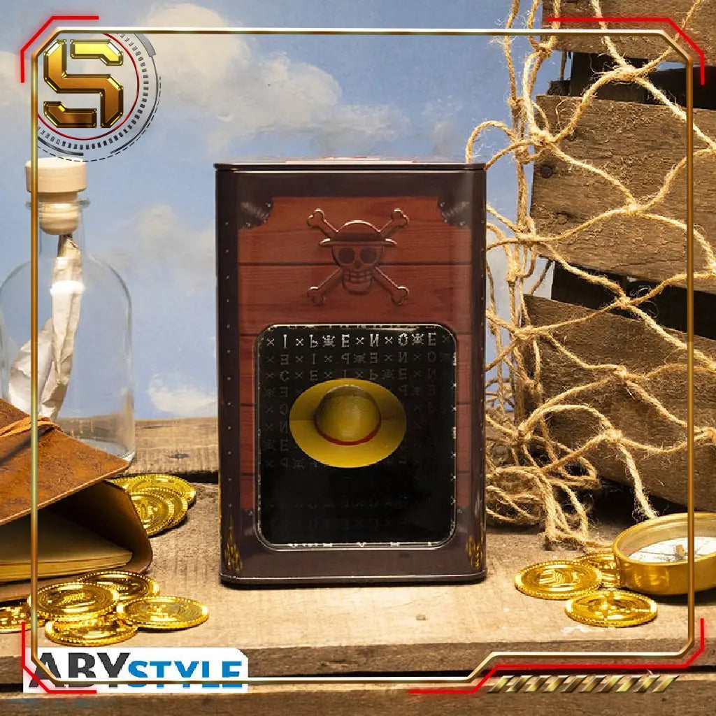 ABYSSE BANK ANIME ONE PIECE STRAW HAT COIN BANK