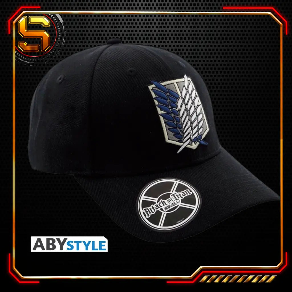 ABYSSE CAP ANIME ATTACK ON TITAN SCOUT SYMBOL CAP