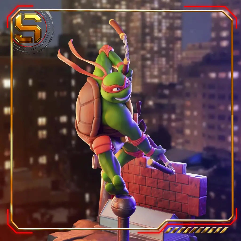 ABYSSE FIGURE ANIMATION TMNT MICHELANGELO SFC FIGURE