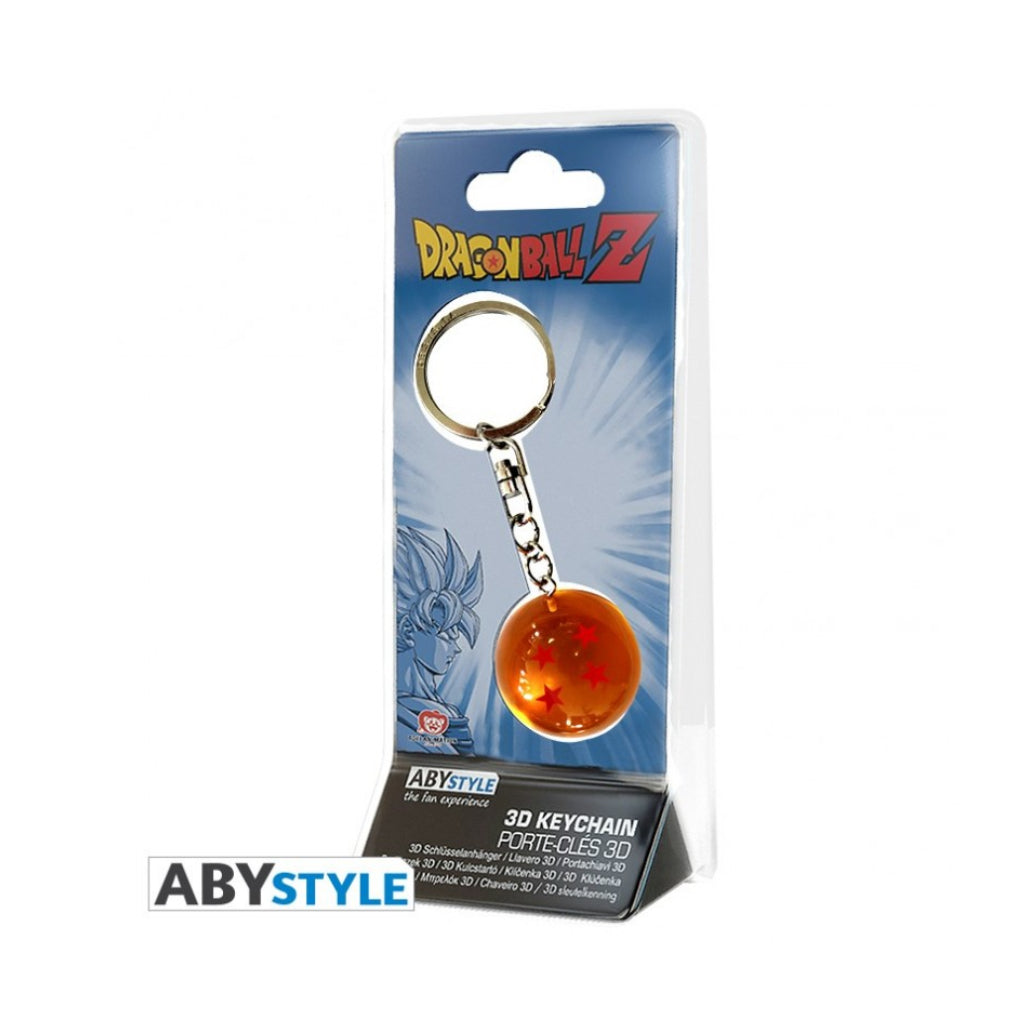 ABYSSE KEYCHAIN ANIME DRAGON BALL Z 4 STAR DRAGON BALL 3D KEYCHAIN