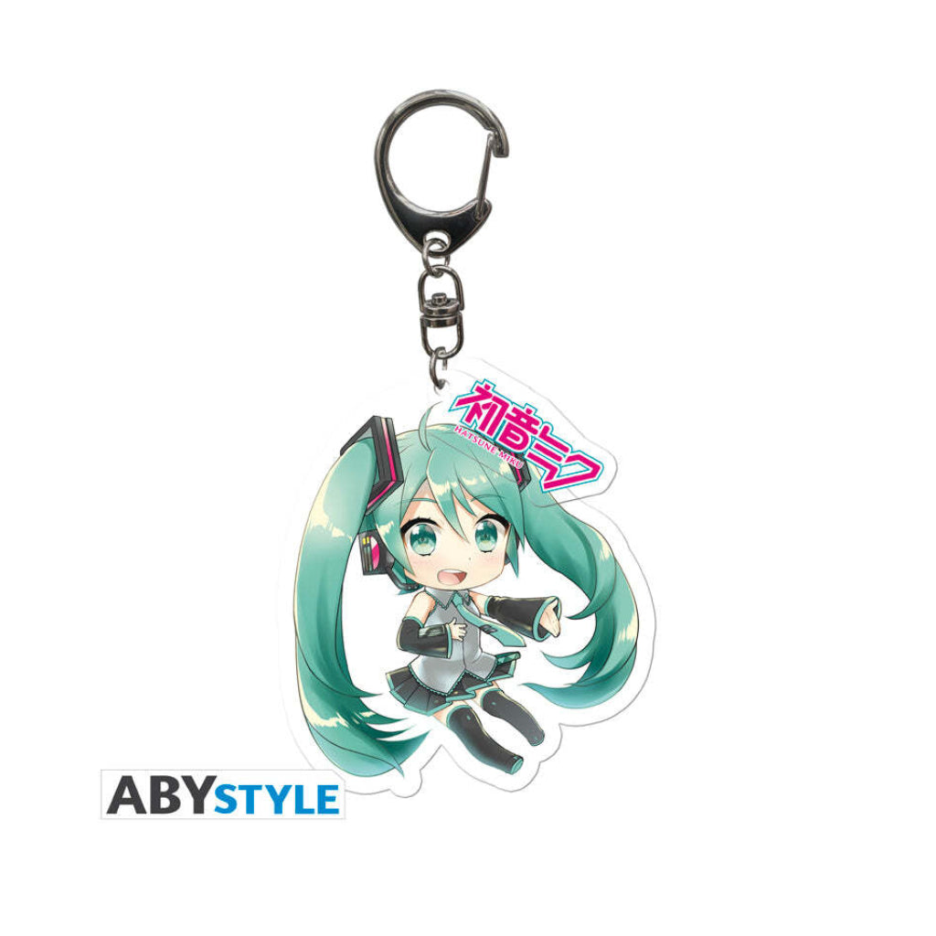 ABYSSE KEYCHAIN VOCALOID HATSUNE MIKU HATSUNE MIKU WITH CHARM ACRYL KEYCHAIN