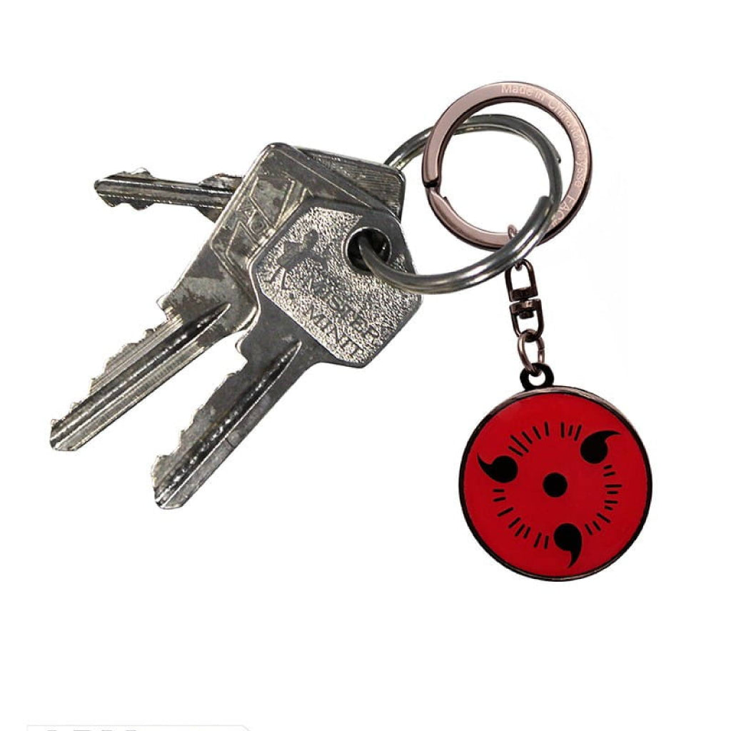 ABYSSE KEYCHAIN NARUTO SHIPPUDEN MOVING SHARINGAN KEYCHAIN