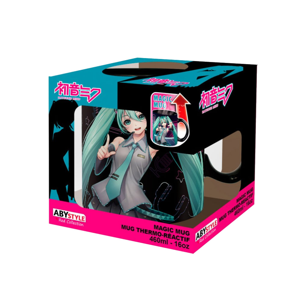 ABYSSE MUG VOCALOID HATSUNE MIKU 460 ML HEAT CHANGE MUG