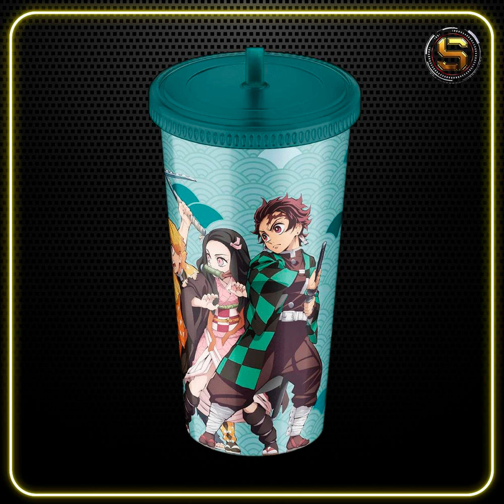 ABYSTYLE Demon Slayer Bierkrug 500ml - Offizielles Anime Fan Produkt