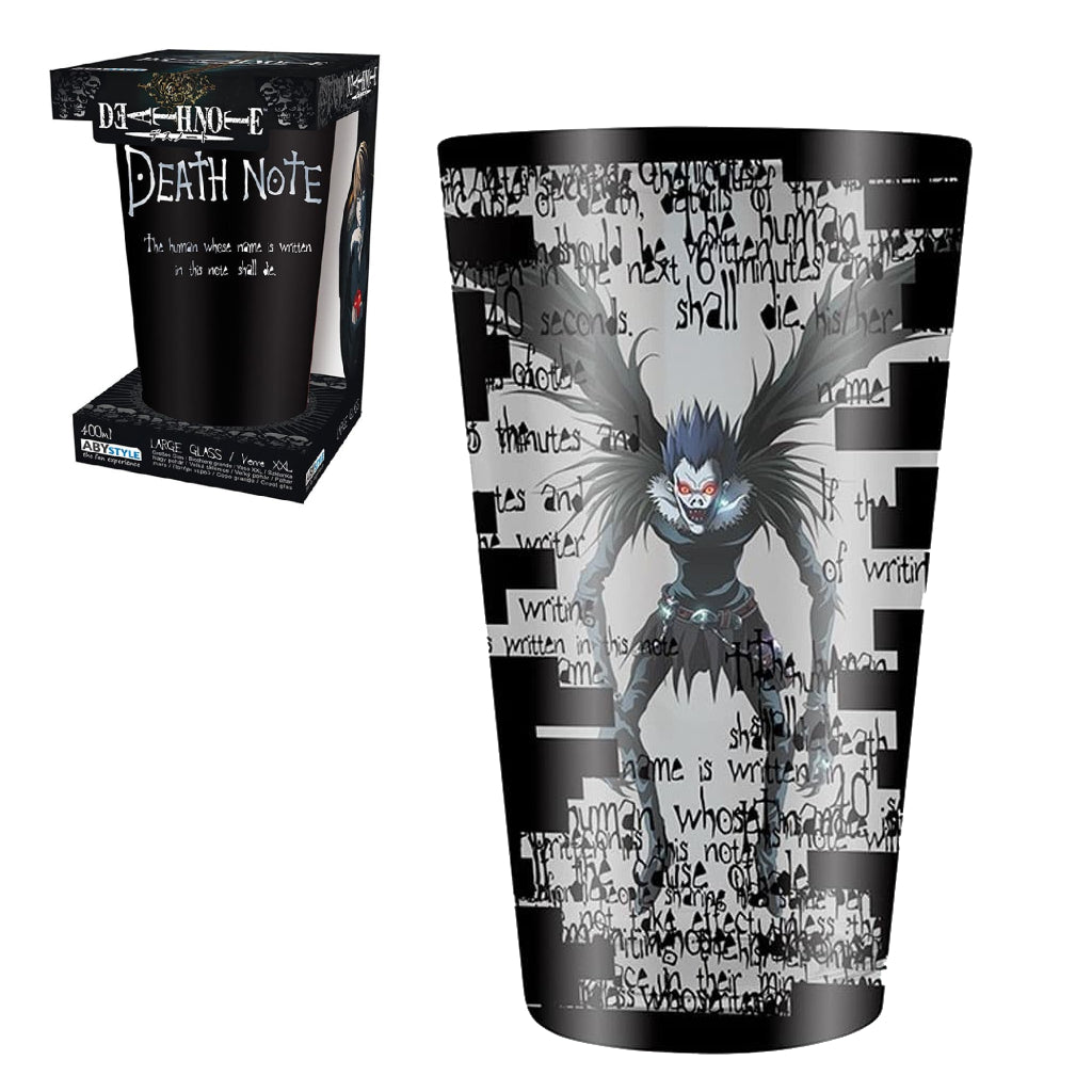 ABYSSE GLASS ANIME DEATH NOTE RYUK 14 OZ GLASS