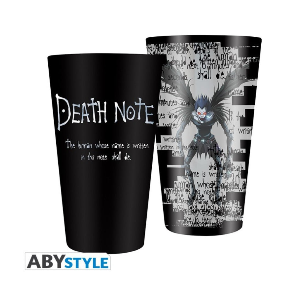 ABYSSE GLASS ANIME DEATH NOTE RYUK 14 OZ GLASS