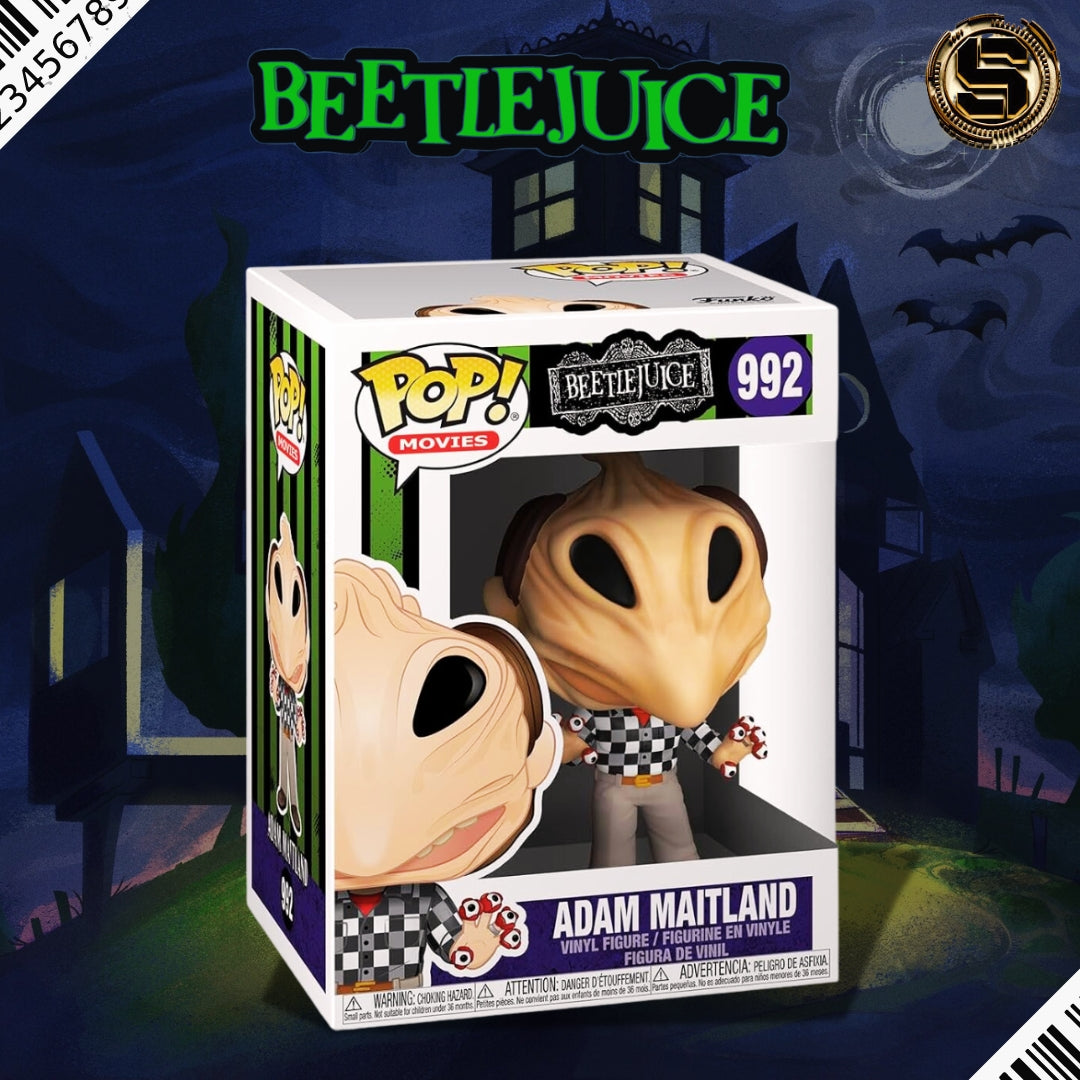 FUNKO POP MOVIES BEETLEJUICE ADAM MAITLAND 992