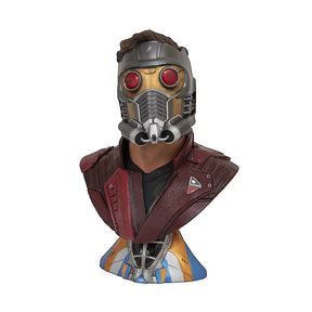 DIAMOND BUST MARVEL LEGENDS IN 3D AVENGERS ENDGAME STAR-LORD 1/2 SCALE