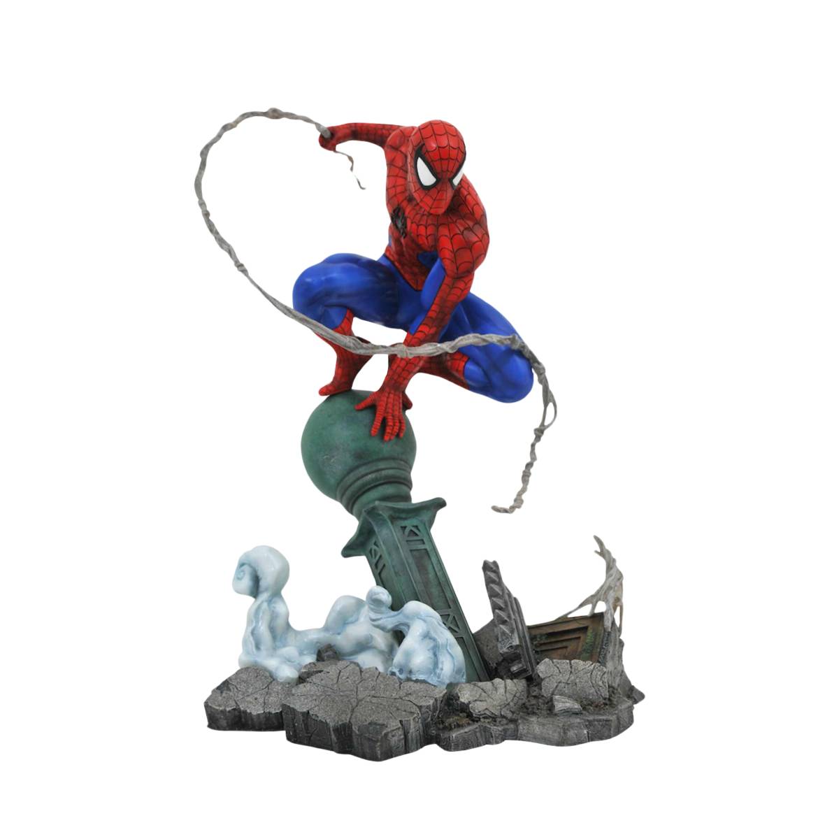 DIAMOND GALLERY MARVEL COMICS SPIDERMAN LAMPPOST DIORAMA